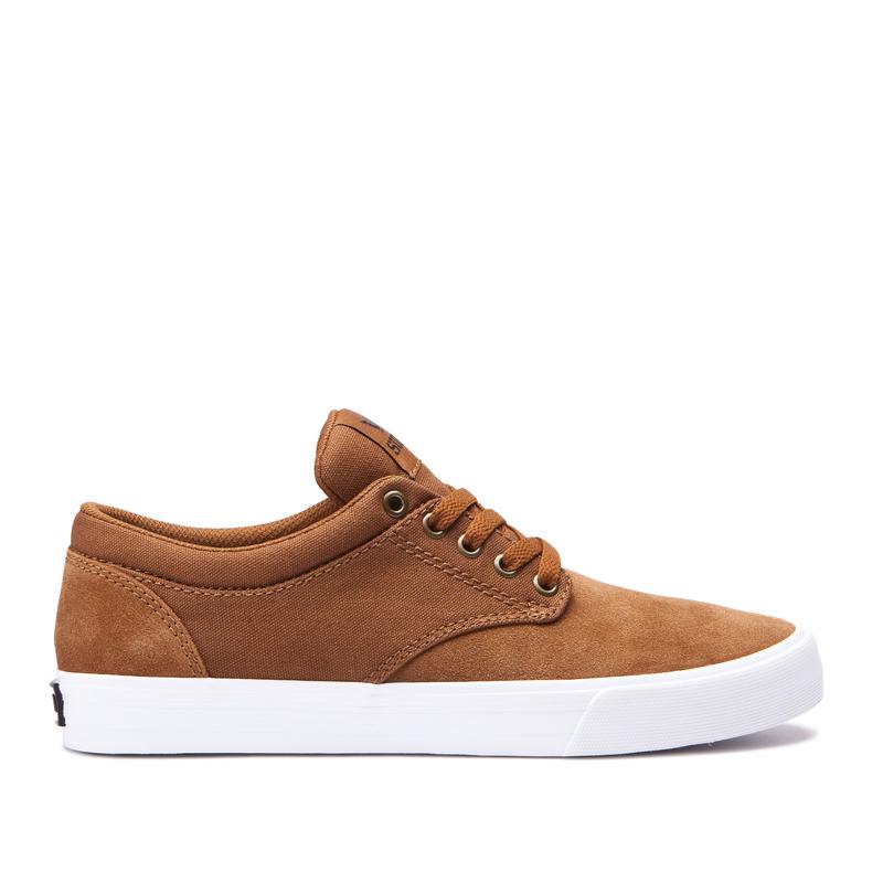 Buty Supra CHINO - Buty Skate Damskie - Brązowe (AMEK-52637)